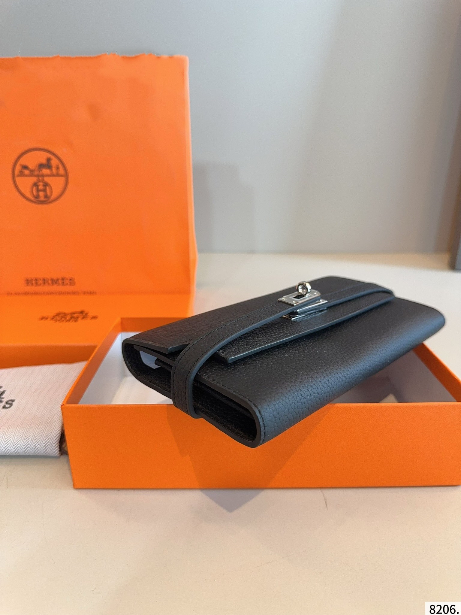 【HERMES公式旗艦店】エルメス 財布 シルバー金具  7カラー 20*10CM-BRAND OFF