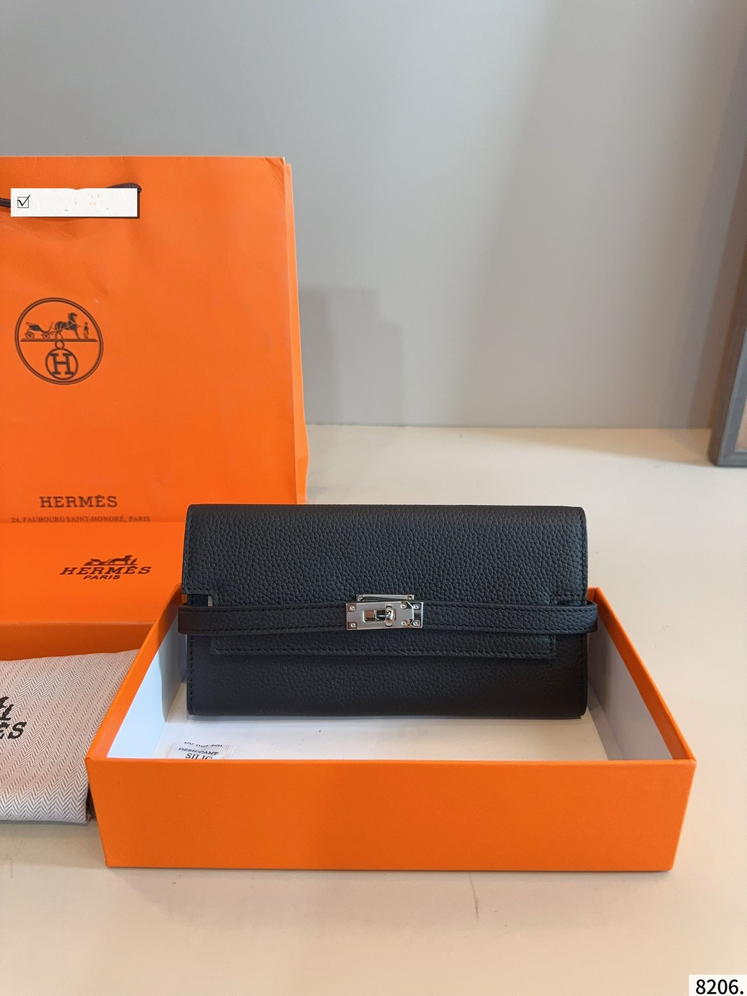 【HERMES公式旗艦店】エルメス 財布 シルバー金具  7カラー 20*10CM-BRAND OFF