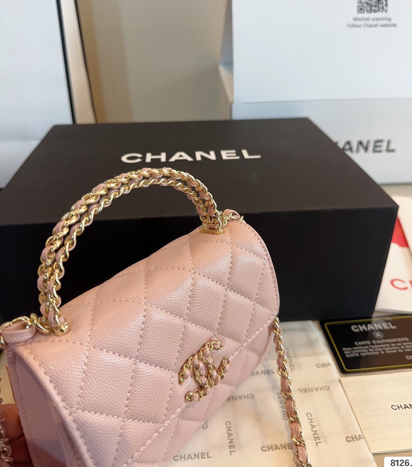 【CHANEL旗艦店】シャネル ★大人気 kelly チェーンバッグ-BRAND OFF