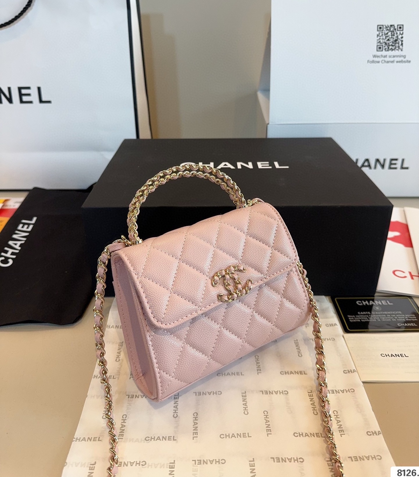 【CHANEL旗艦店】シャネル ★大人気 kelly チェーンバッグ-BRAND OFF