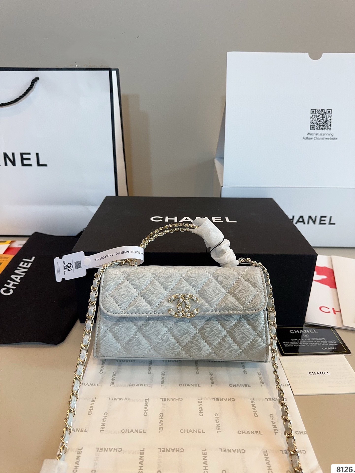 【CHANEL旗艦店】シャネル ★大人気 kelly チェーンバッグ-BRAND OFF