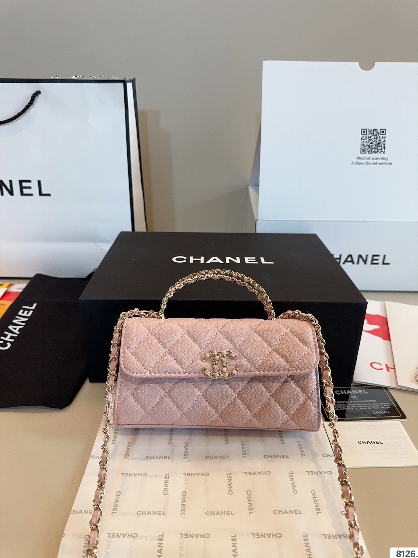 【CHANEL旗艦店】シャネル ★大人気 kelly チェーンバッグ-BRAND OFF