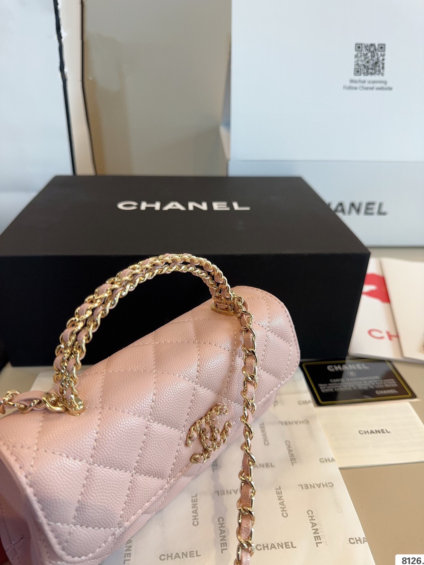 【CHANEL旗艦店】シャネル ★大人気 kelly チェーンバッグ-BRAND OFF