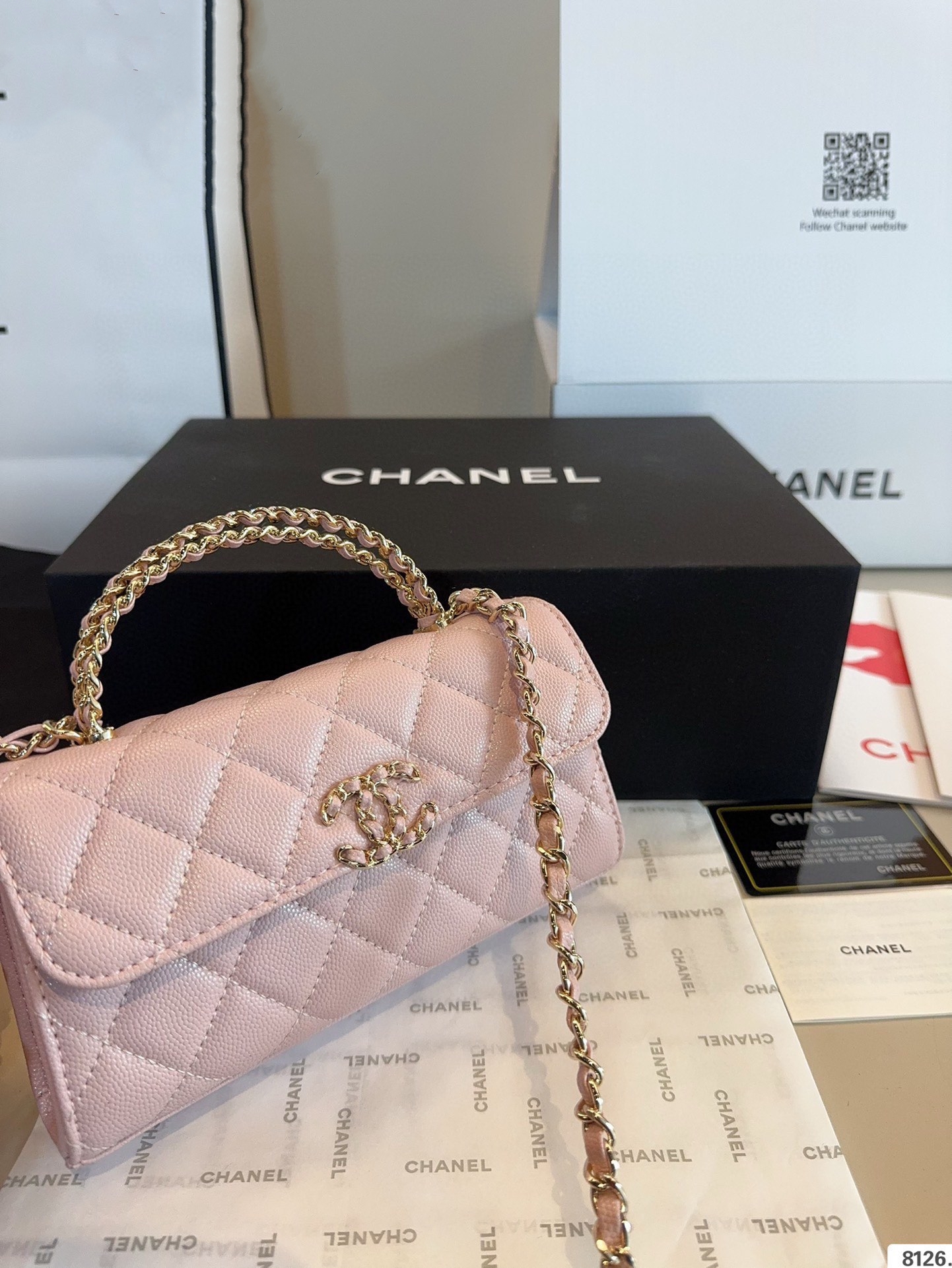 【CHANEL旗艦店】シャネル ★大人気 kelly チェーンバッグ-BRAND OFF