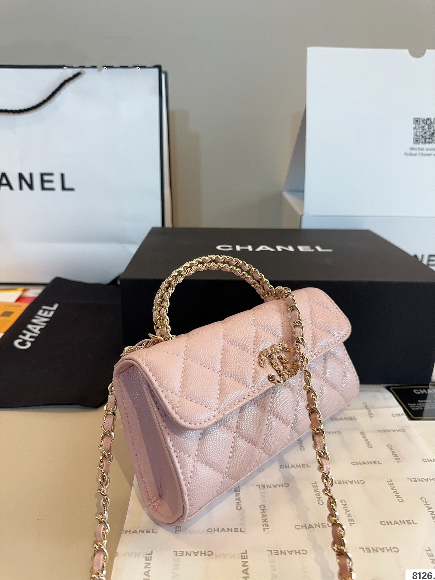 【CHANEL旗艦店】シャネル ★大人気 kelly チェーンバッグ-BRAND OFF