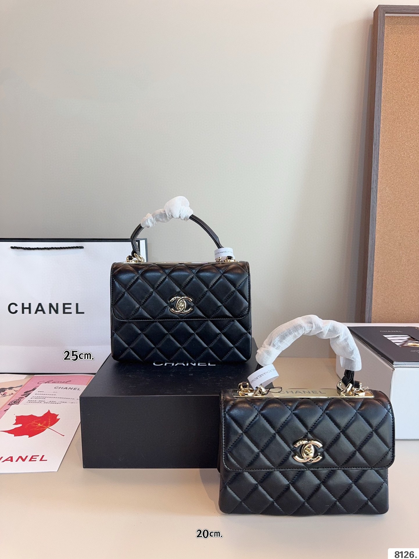 【CHANEL旗艦店】シャネル TRENDY CC ハンドバッグ-BRAND OFF