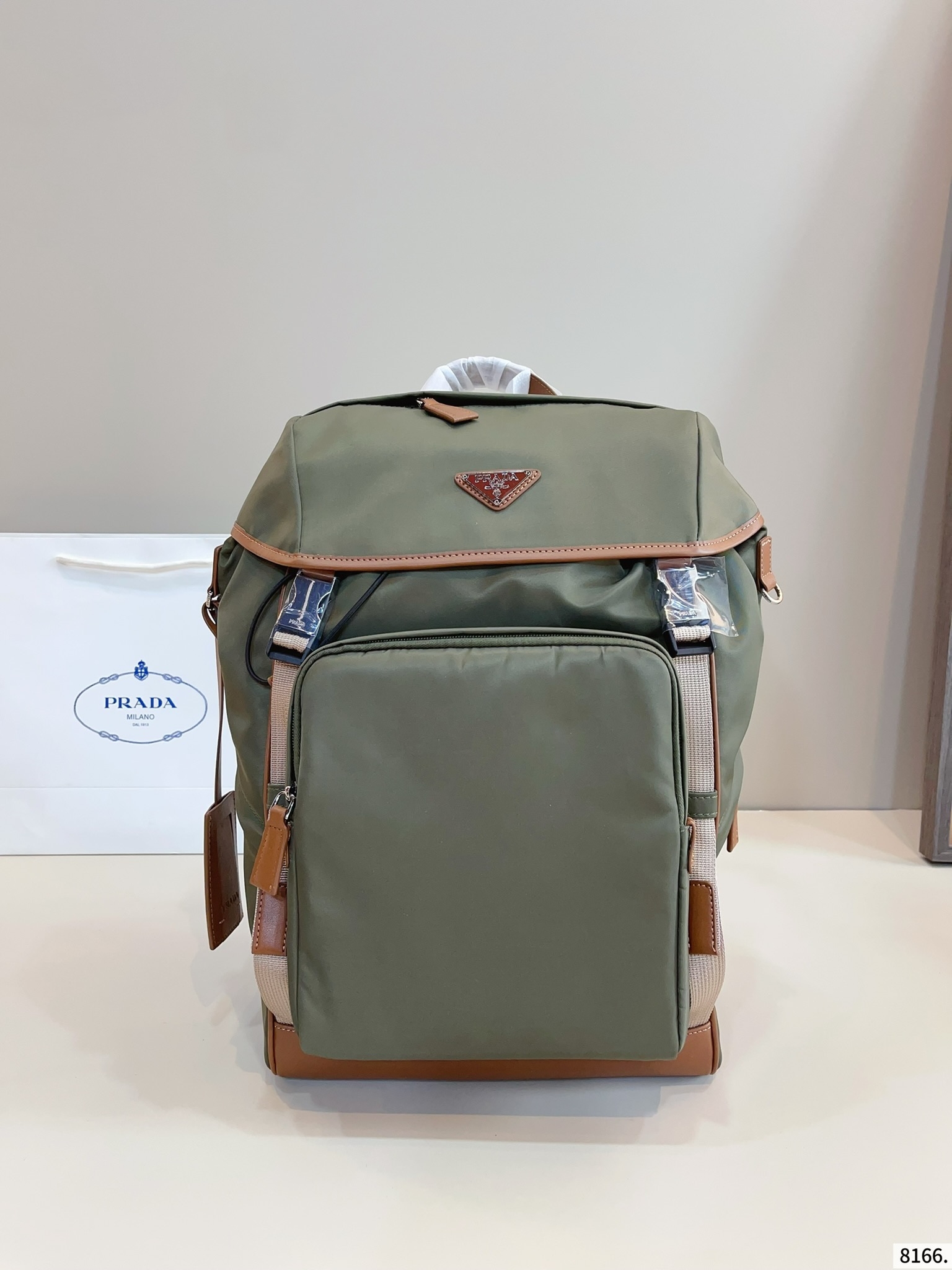 【PRADA公式旗艦店】プラダ Re-Nylon バックパック-BRAND OFF