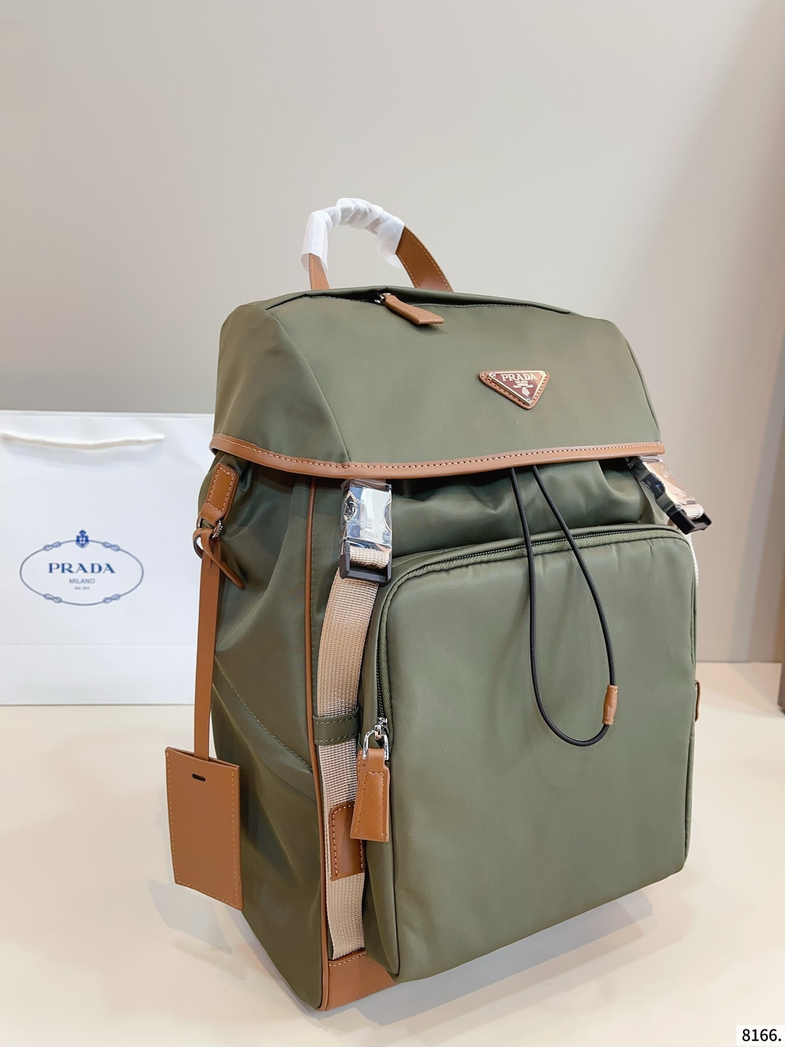 【PRADA公式旗艦店】プラダ Re-Nylon バックパック-BRAND OFF