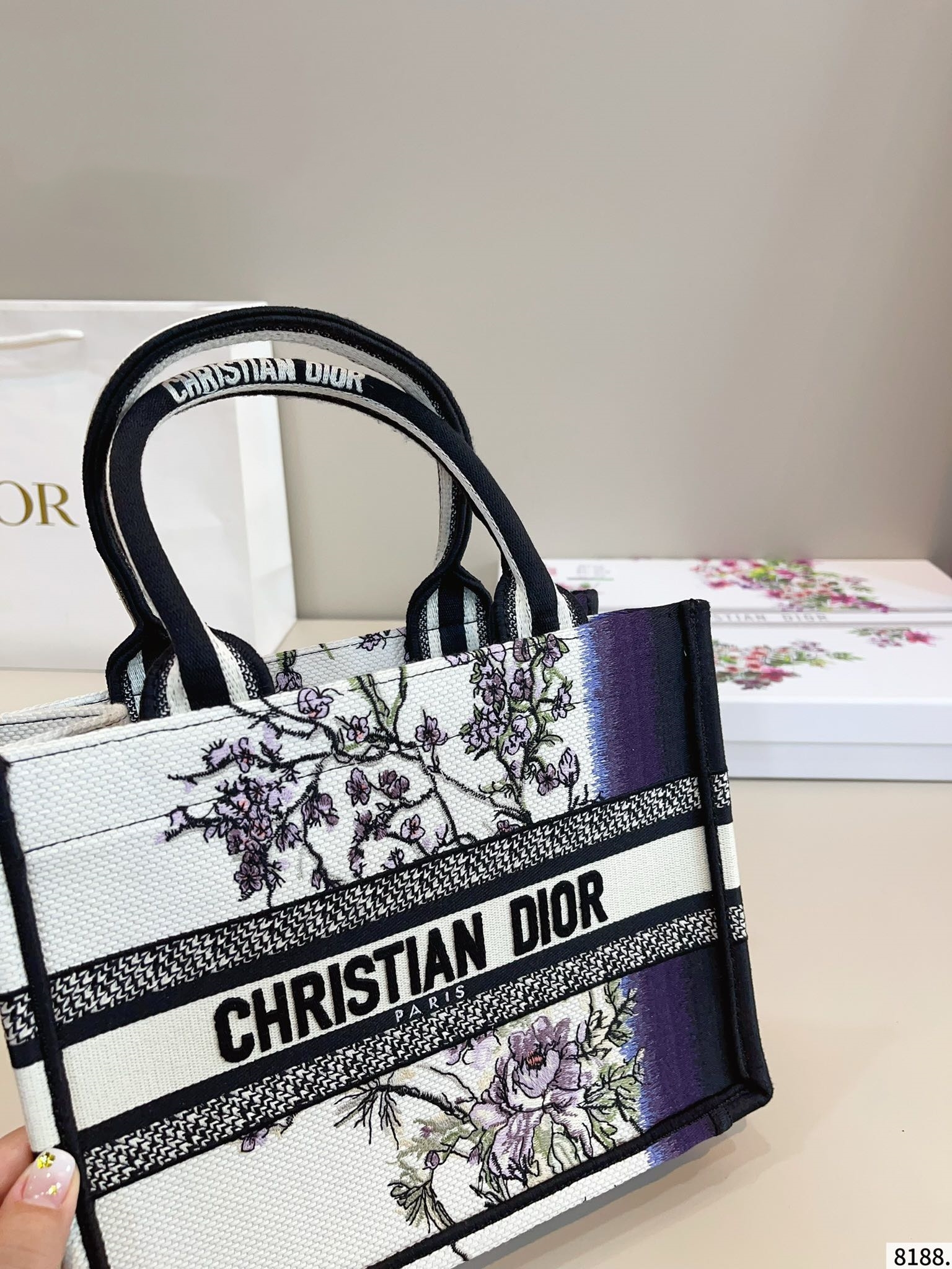 【DIOR旗艦店】ディオール Book Tote ハンドバッグ-BRAND OFF