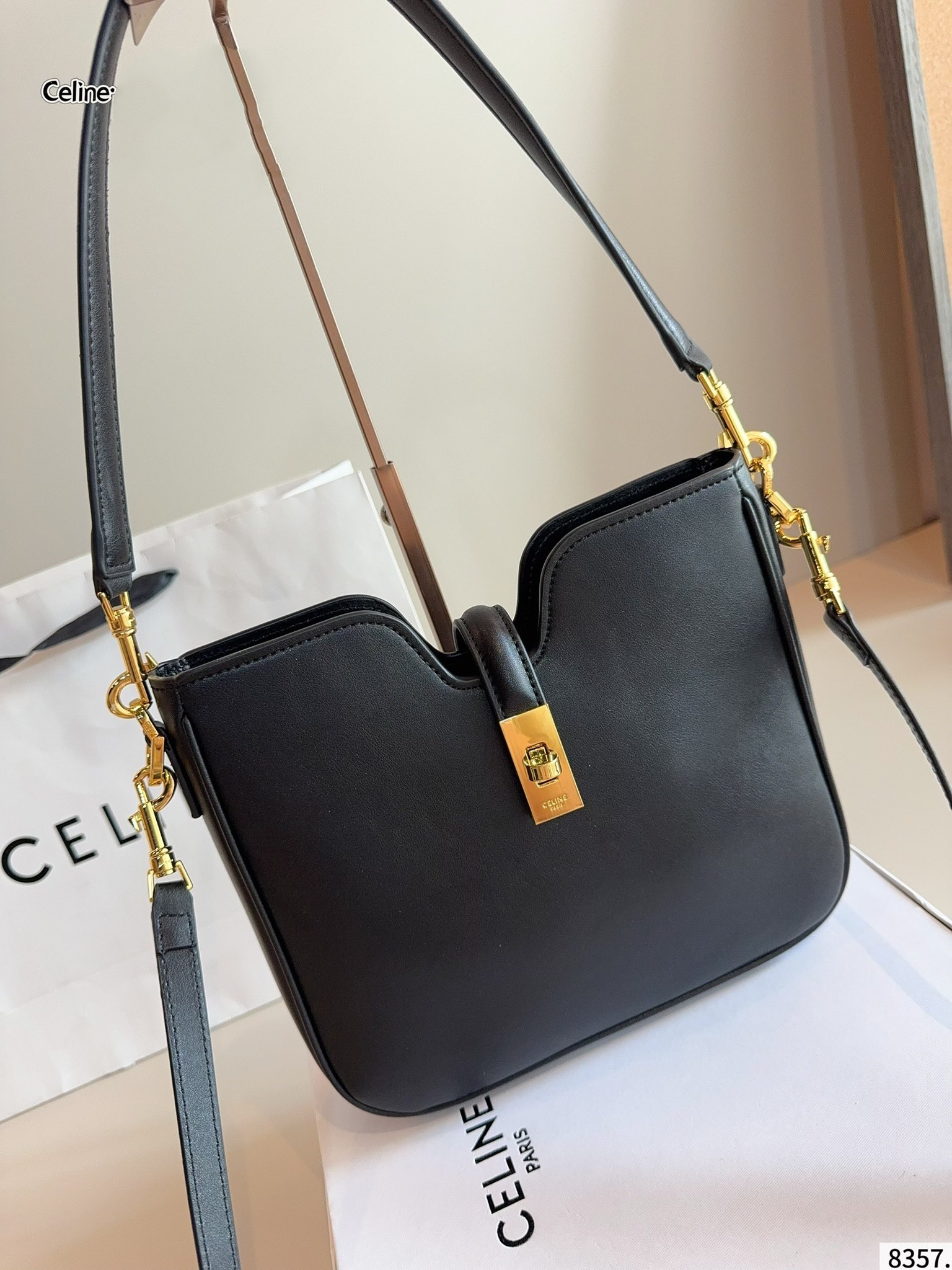 【CELINE公式旗艦店】セリーヌ 凱旋門 ショルダーバッグ-BRAND OFF