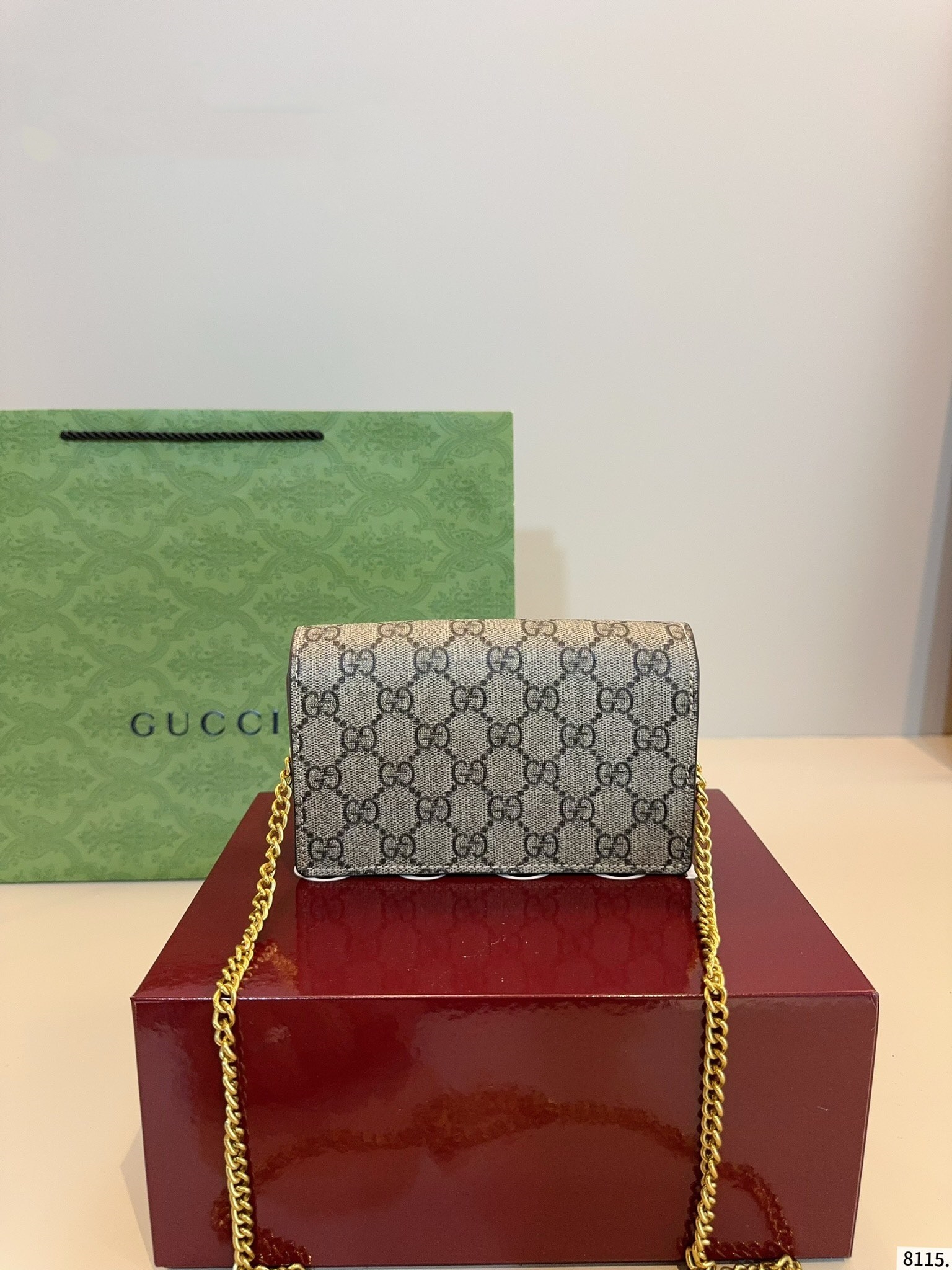 【GUCCI旗艦店】グッチ さくらんぼ チェーンバッグ★人気商品★-BRAND OFF
