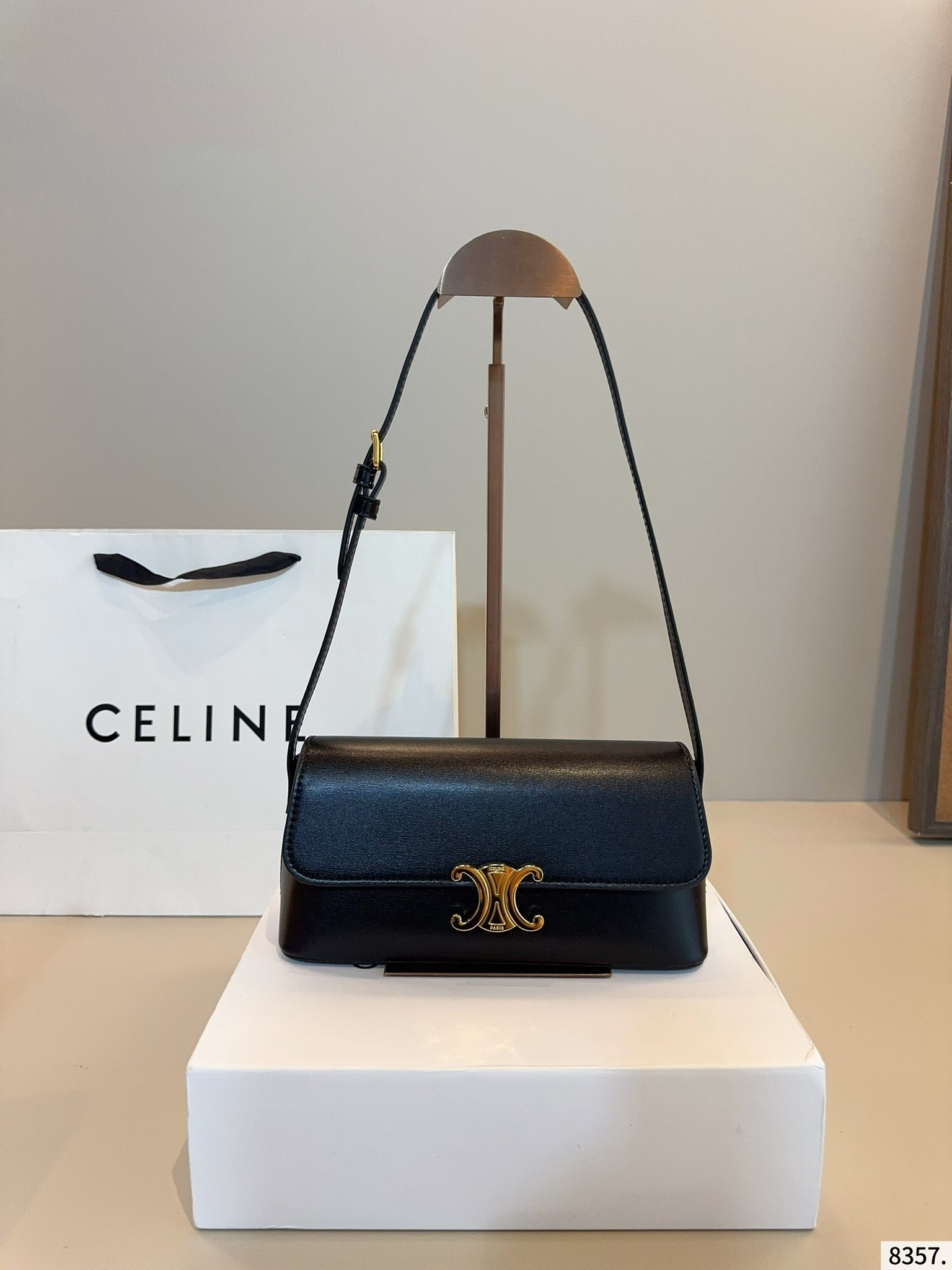 【CELINE公式旗艦店】セリーヌ 凱旋門 ショルダーバッグ-BRAND OFF