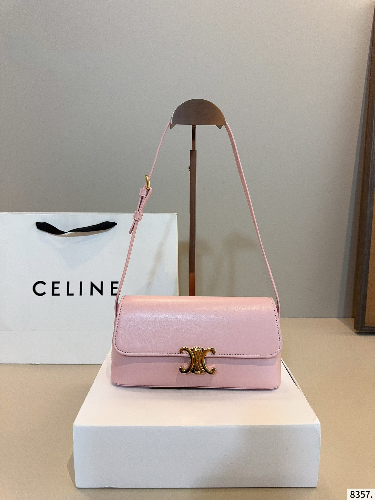 【CELINE公式旗艦店】セリーヌ 凱旋門 ショルダーバッグ-BRAND OFF