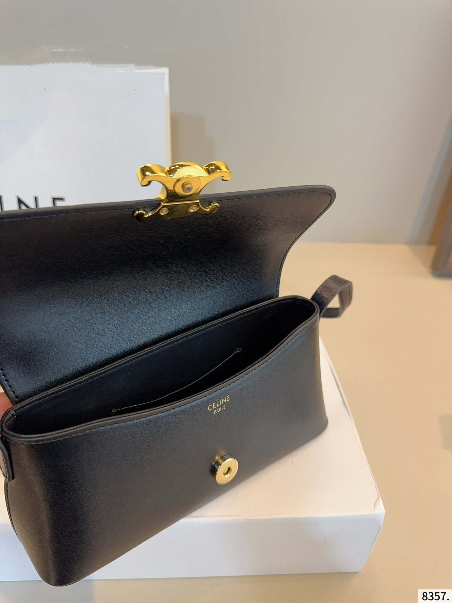 【CELINE公式旗艦店】セリーヌ 凱旋門 ショルダーバッグ-BRAND OFF
