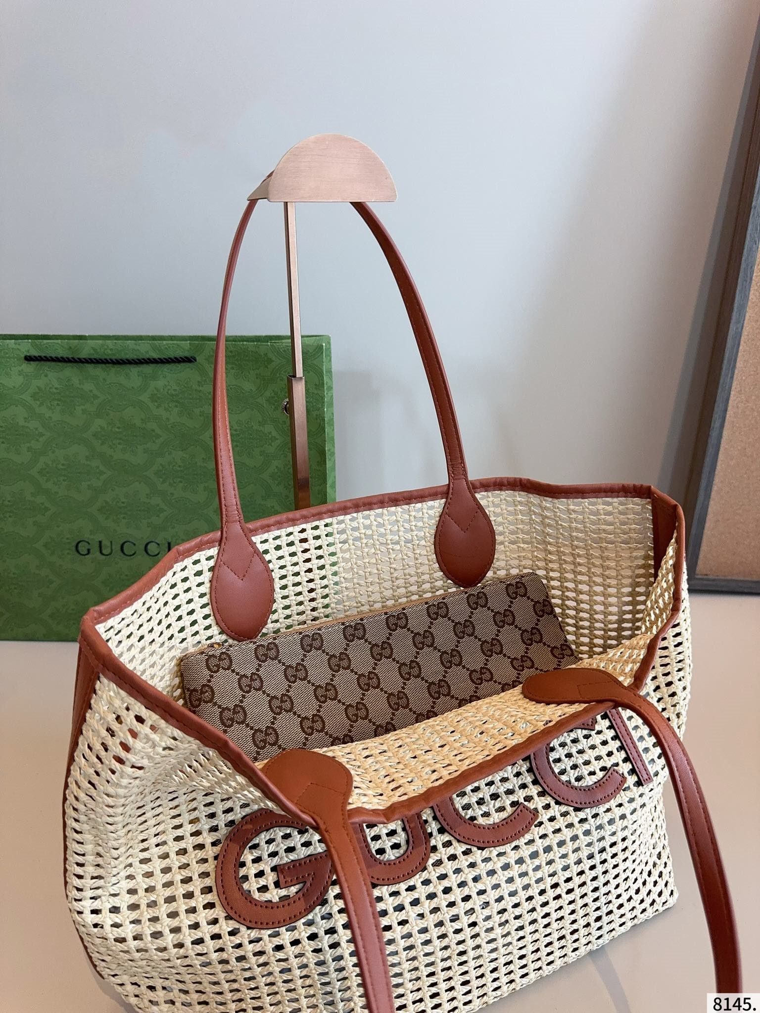 【GUCCI旗艦店】グッチ Ophidia ハンドバッグを編み ★大人気-BRAND OFF