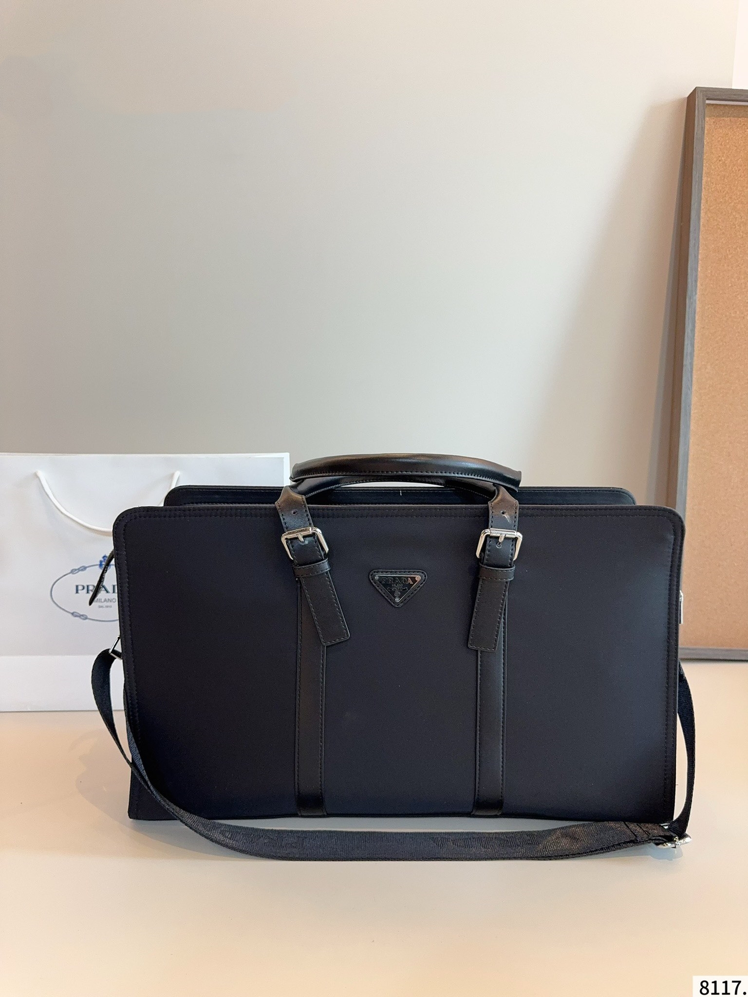 【PRADA公式旗艦店】プラダ 大容量トラベルバッグ★大人気定番商品-BRAND OFF