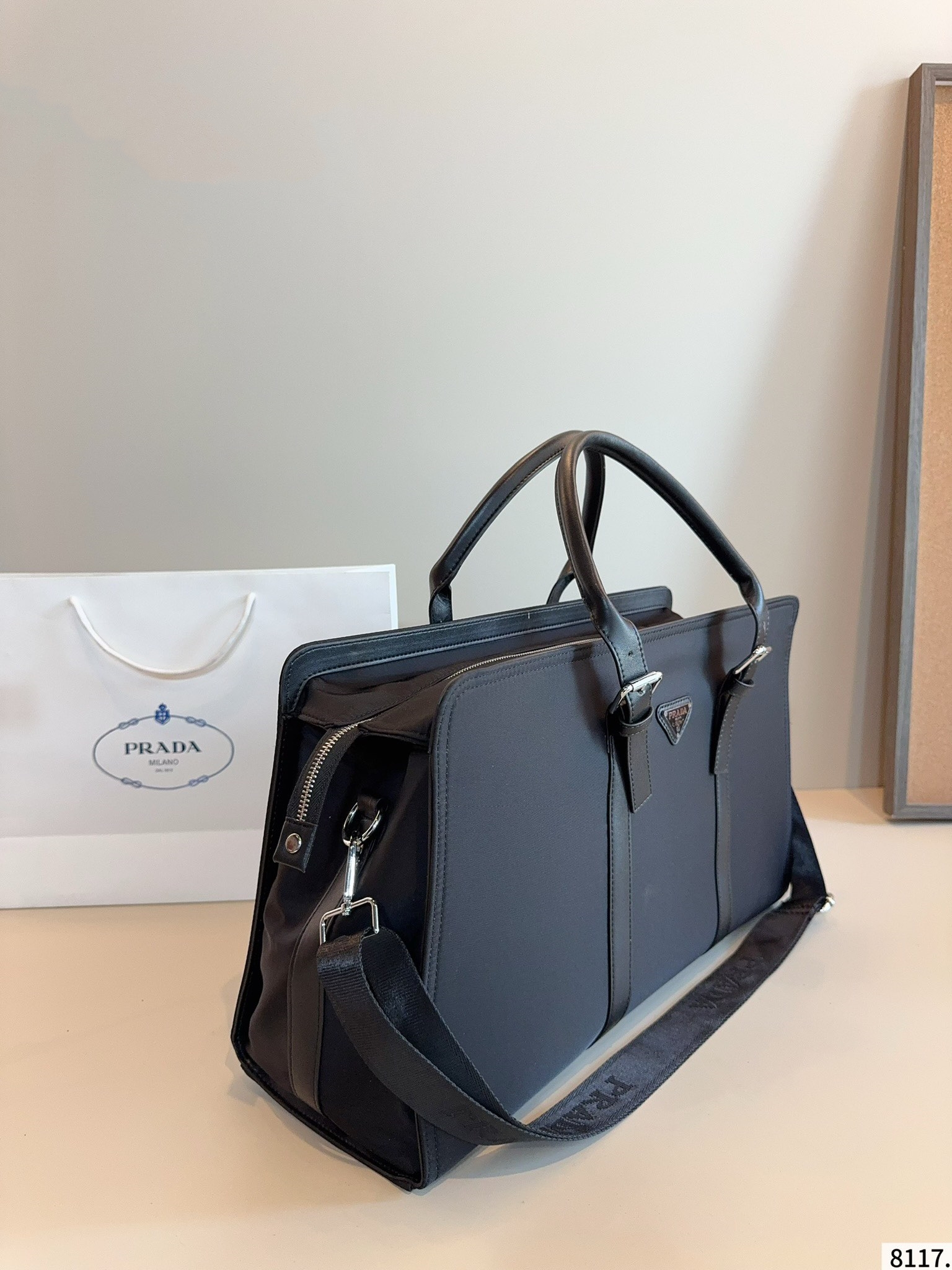 【PRADA公式旗艦店】プラダ 大容量トラベルバッグ★大人気定番商品-BRAND OFF