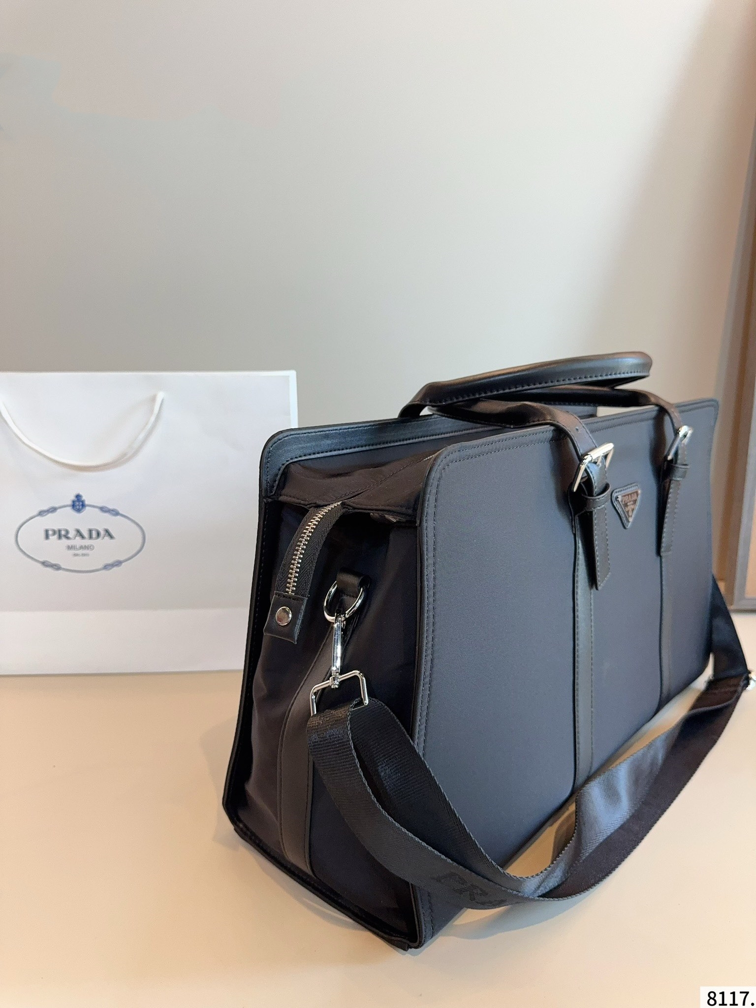 【PRADA公式旗艦店】プラダ 大容量トラベルバッグ★大人気定番商品-BRAND OFF