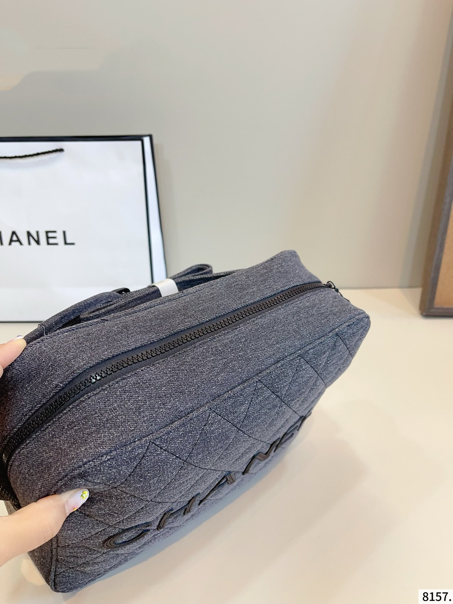 【CHANEL公式旗艦店】シャネル Jennie Bella デニムのショルダーバッグ-BRAND OFF