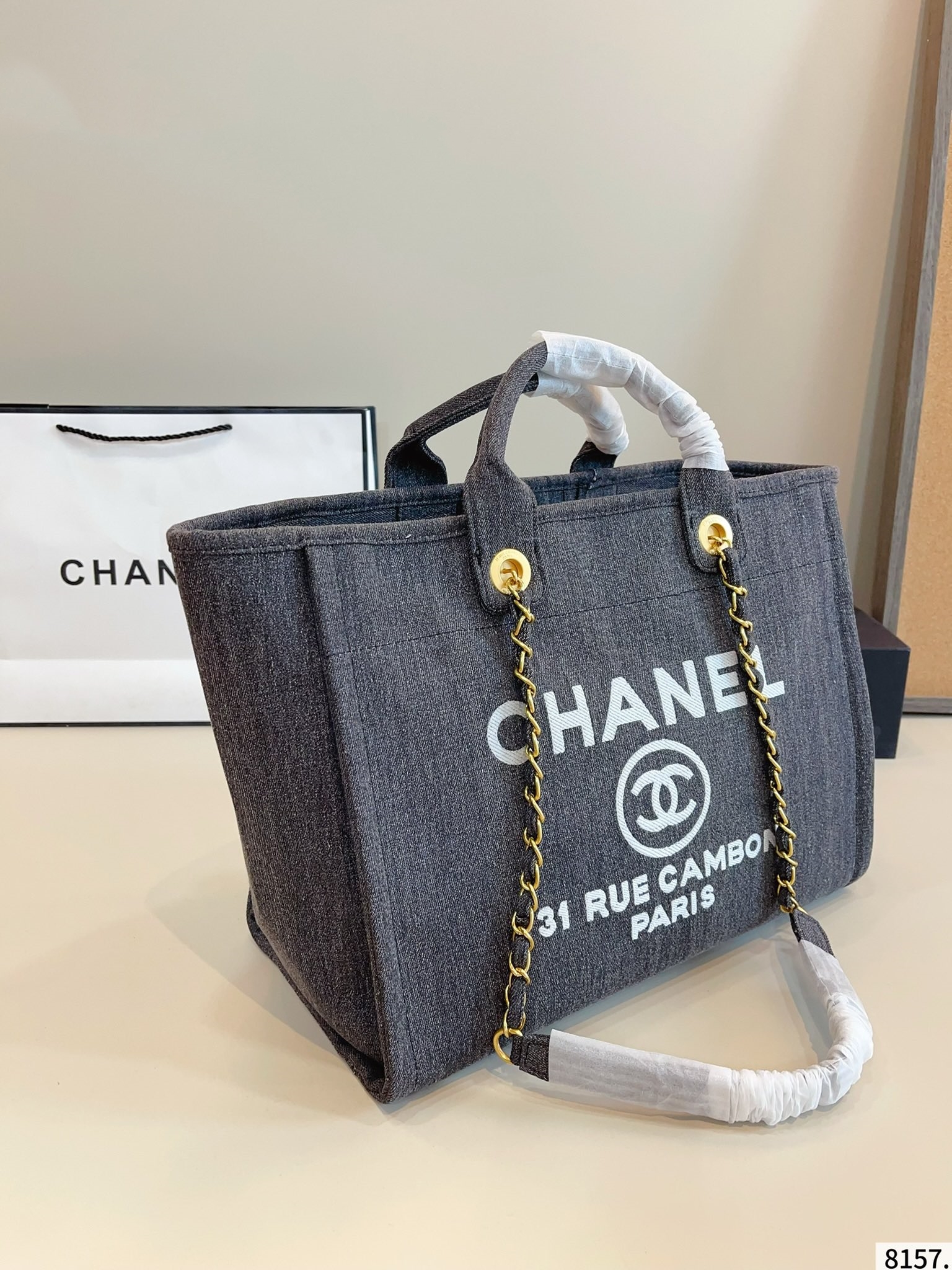 【CHANEL公式旗艦店】シャネル デニムバッグ ハンドバッグ★人気商品★-BRAND OFF