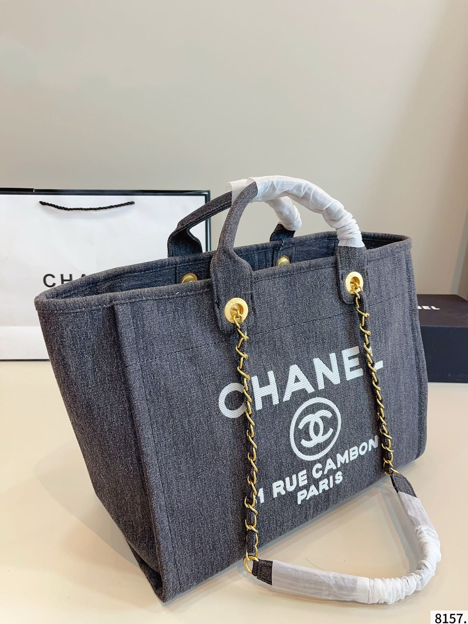 【CHANEL公式旗艦店】シャネル デニムバッグ ハンドバッグ★人気商品★-BRAND OFF
