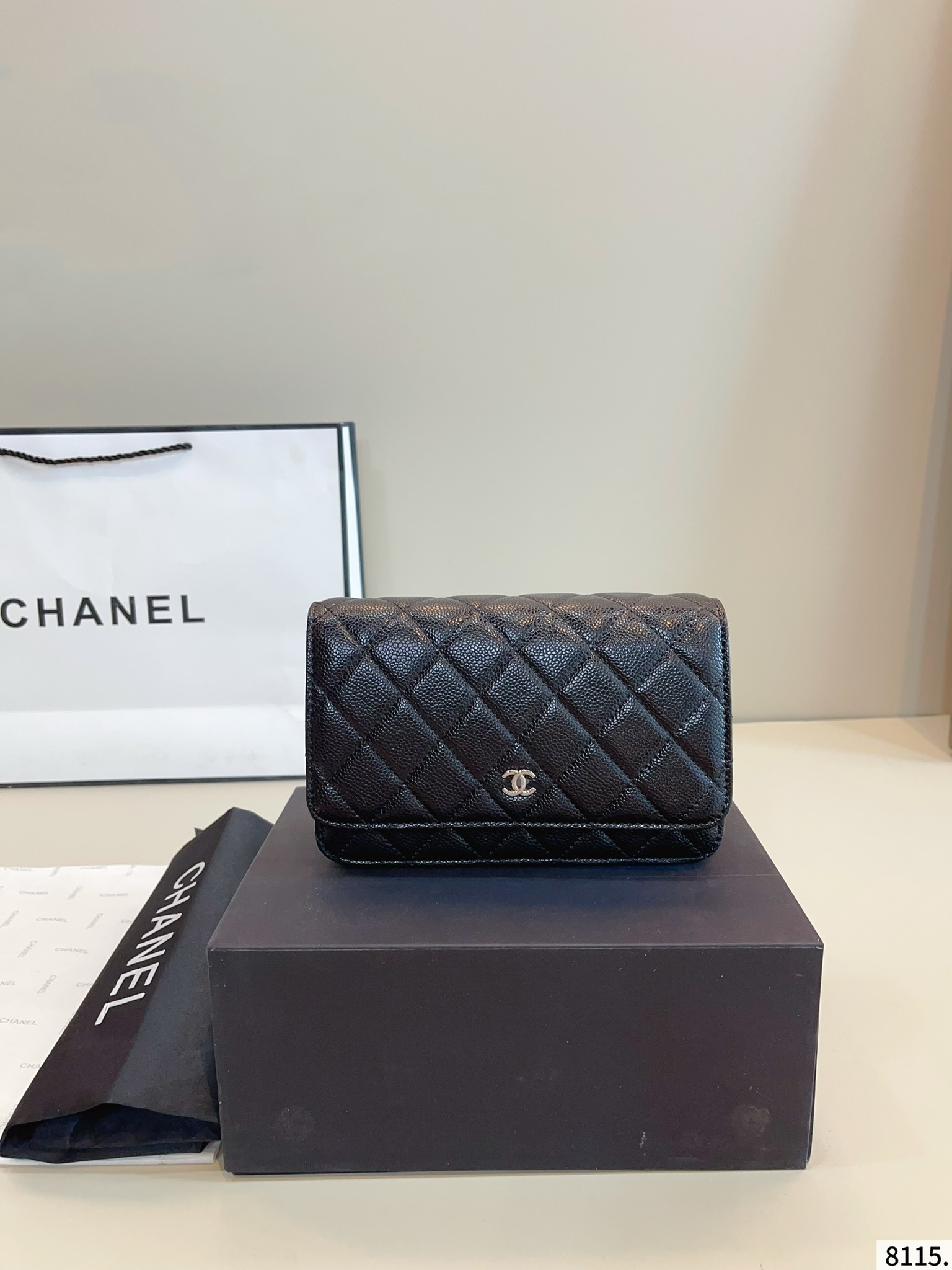 【CHANEL公式旗艦店】シャネル WOC ショルダーバッグ シルバー金具-BRAND OFF