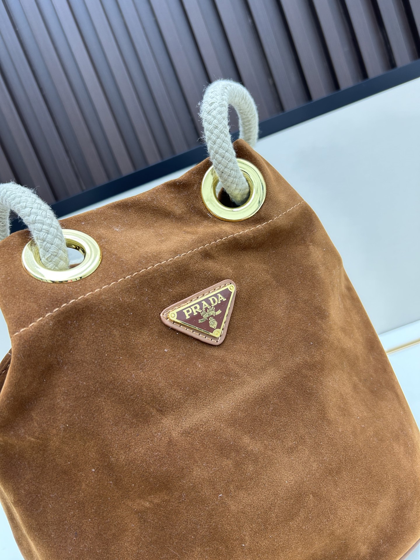 【PRADA公式旗艦店】プラダ Mariner バケットバッグ 2547-BRAND OFF