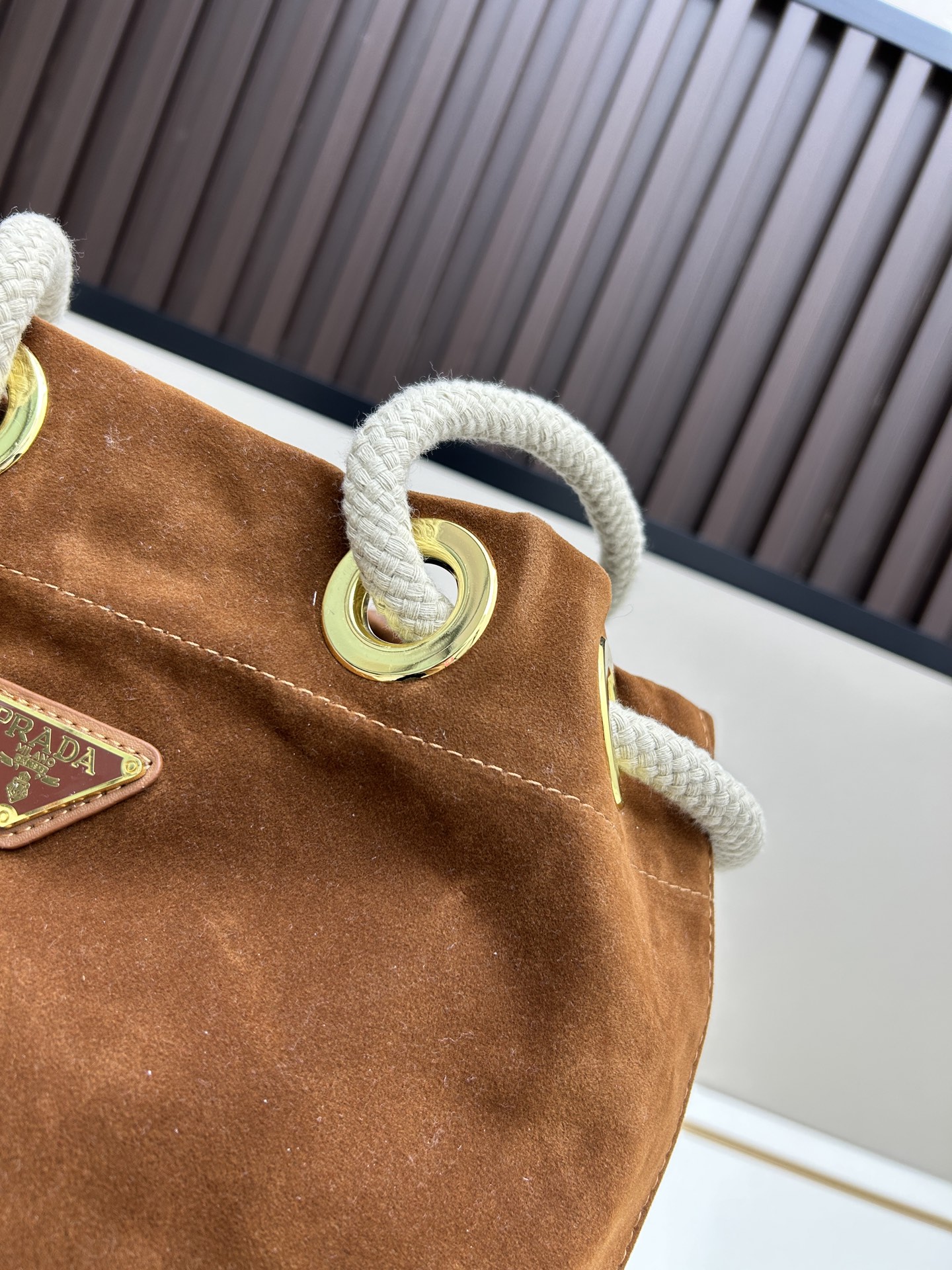 【PRADA公式旗艦店】プラダ Mariner バケットバッグ 2547-BRAND OFF