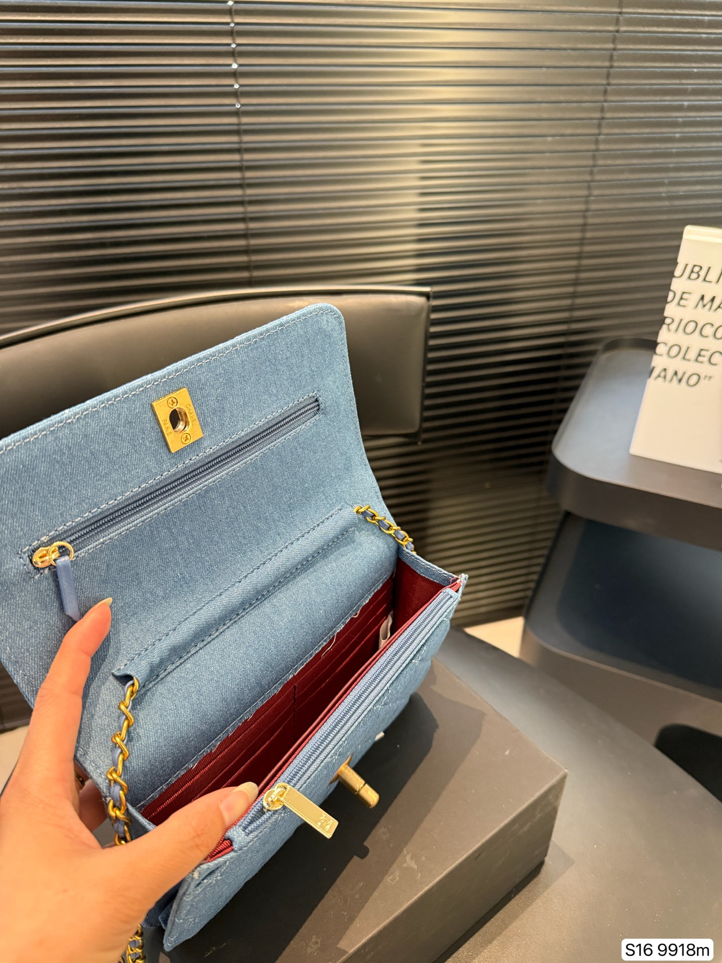 【CHANEL公式旗艦店】シャネル デニムバッグ  9918-BRAND OFF