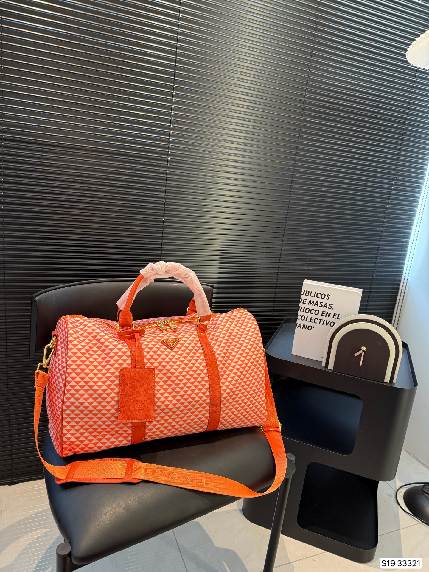 【PRADA公式旗艦店】プラダ 旅行バッグトラベルバッグ 33321-BRAND OFF