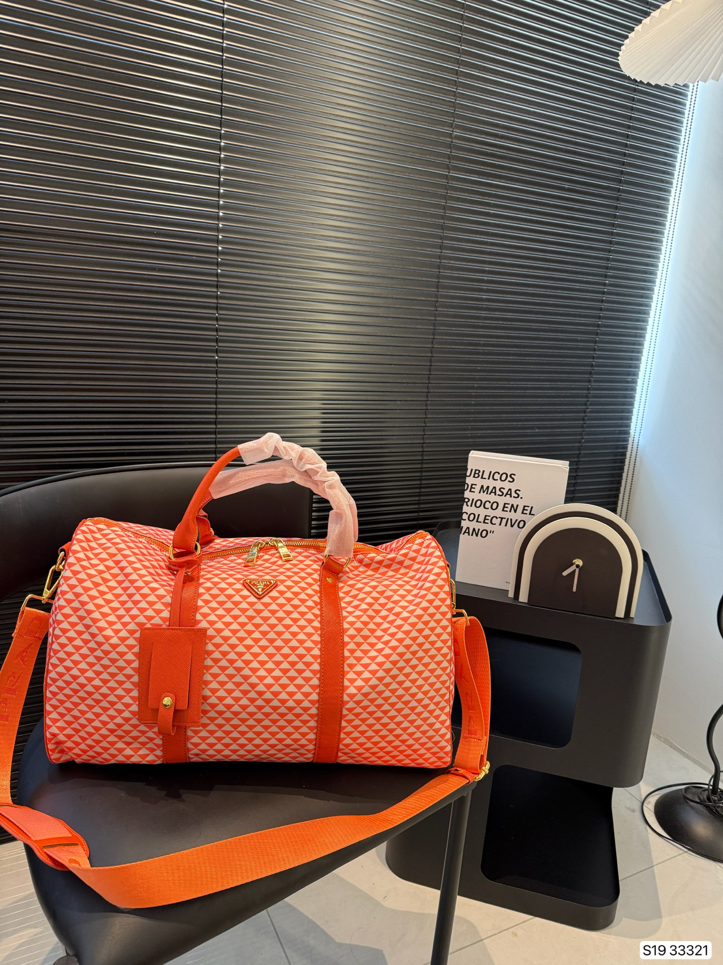 【PRADA公式旗艦店】プラダ 旅行バッグトラベルバッグ 33321-BRAND OFF
