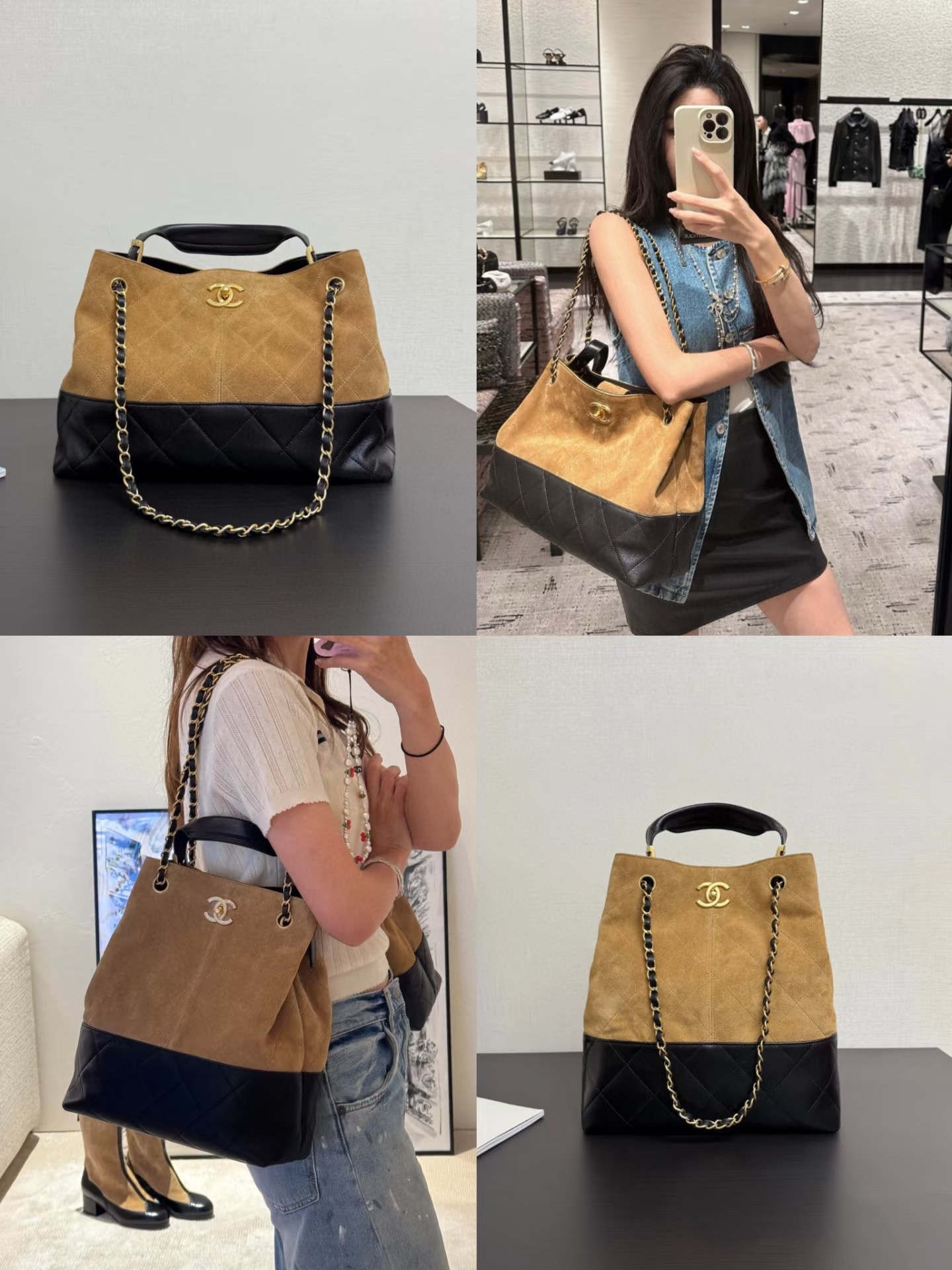 【CHANEL公式旗艦店】シャネル 25A TOTE ハンドバッグ-BRAND OFF