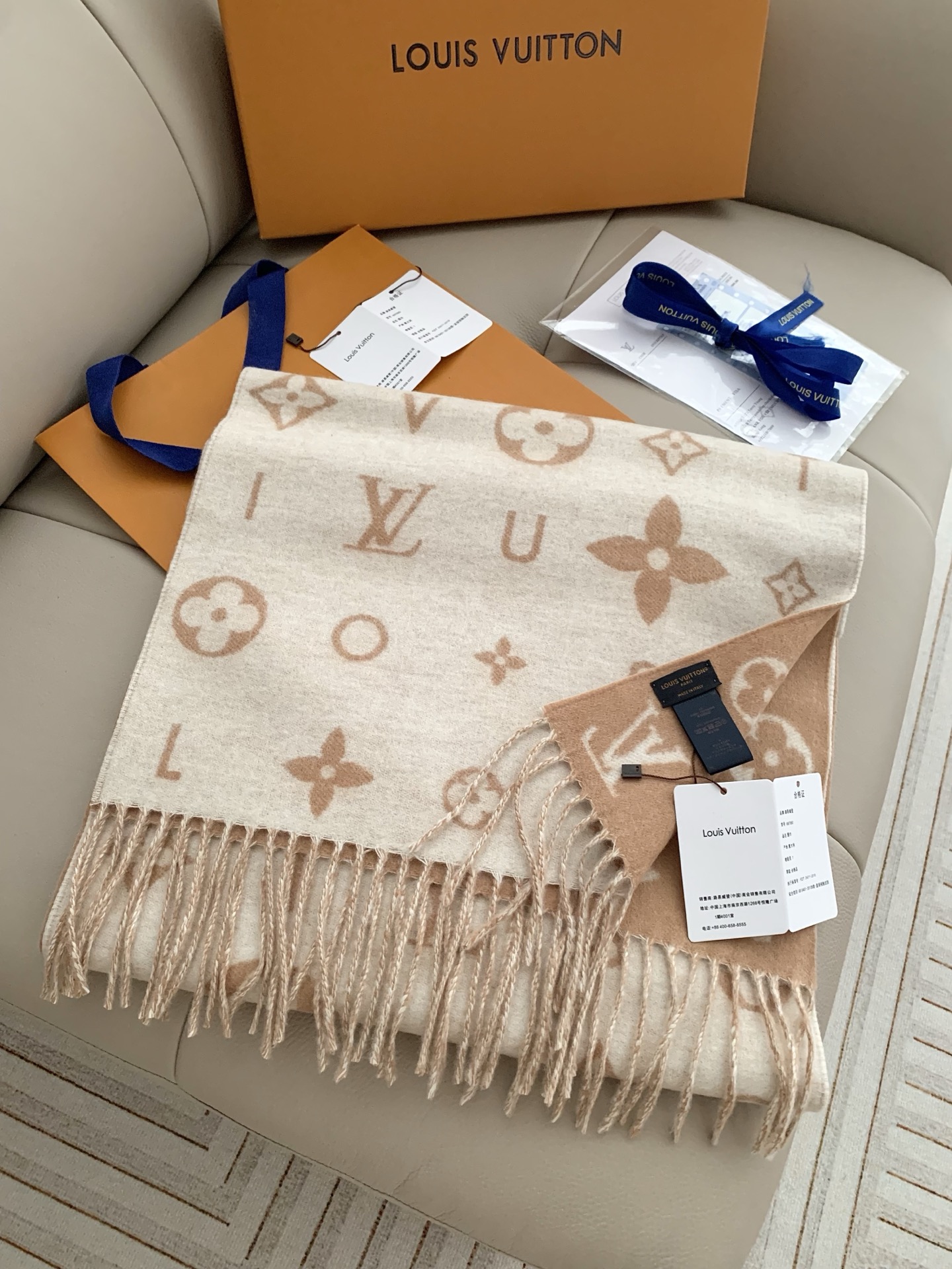 【LOUIS VUITTON公式旗艦店】ルイヴィトン スカーフ 限定発売 送料無料-BRAND OFF