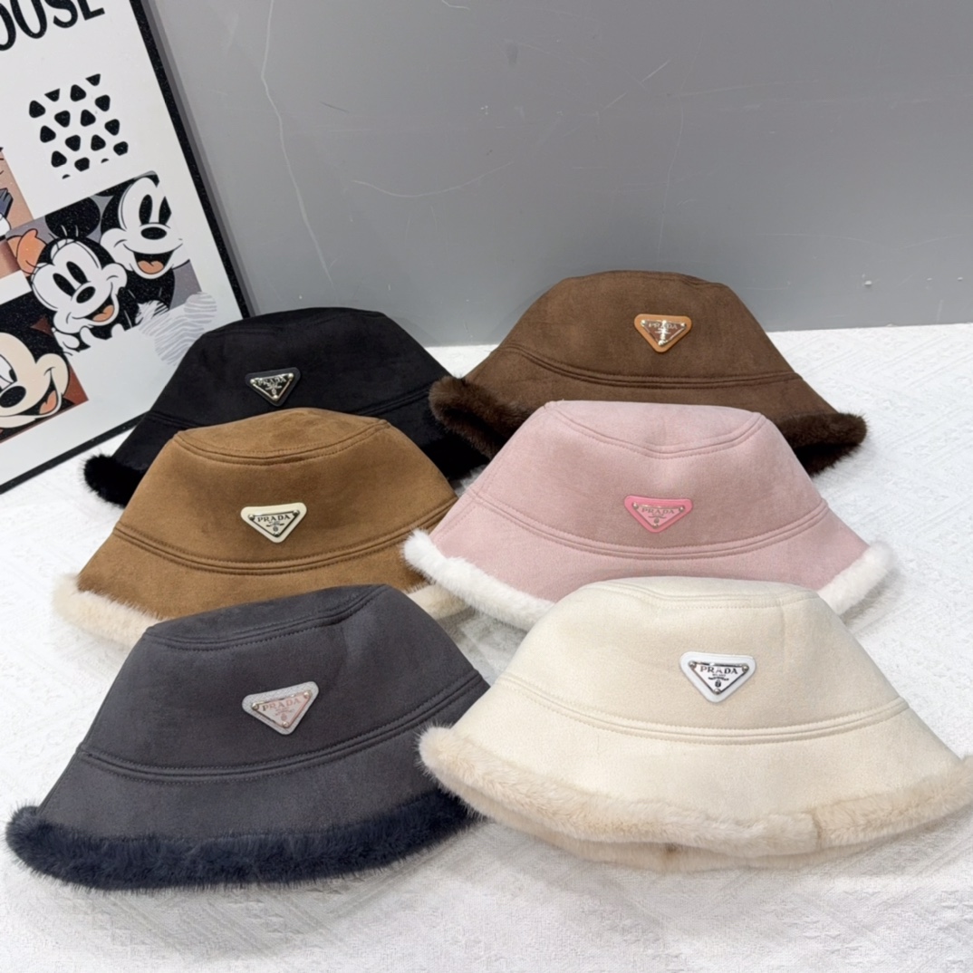 【PRADA公式旗艦店】プラダ バケットハット/帽子-BRAND OFF