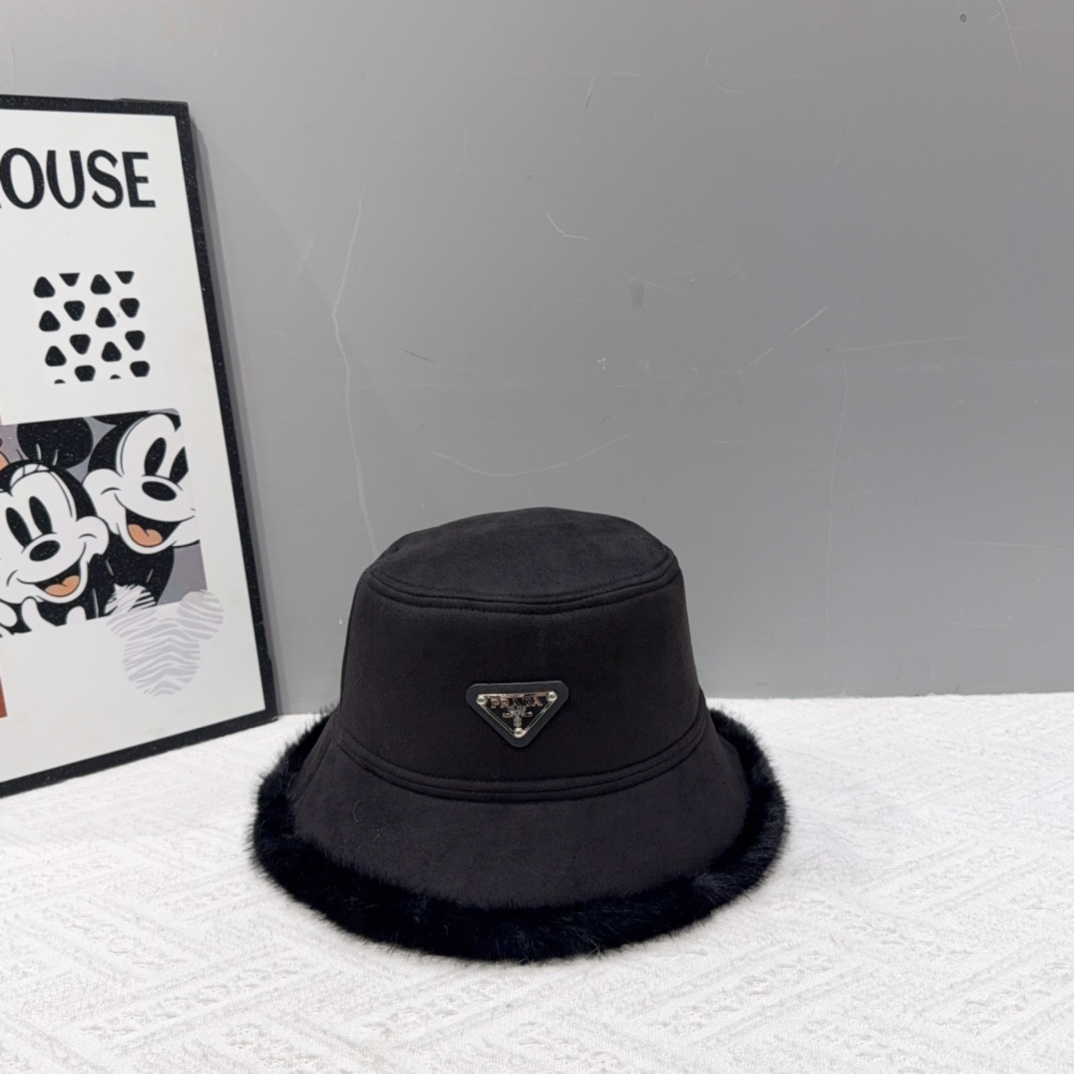 【PRADA公式旗艦店】プラダ バケットハット/帽子-BRAND OFF