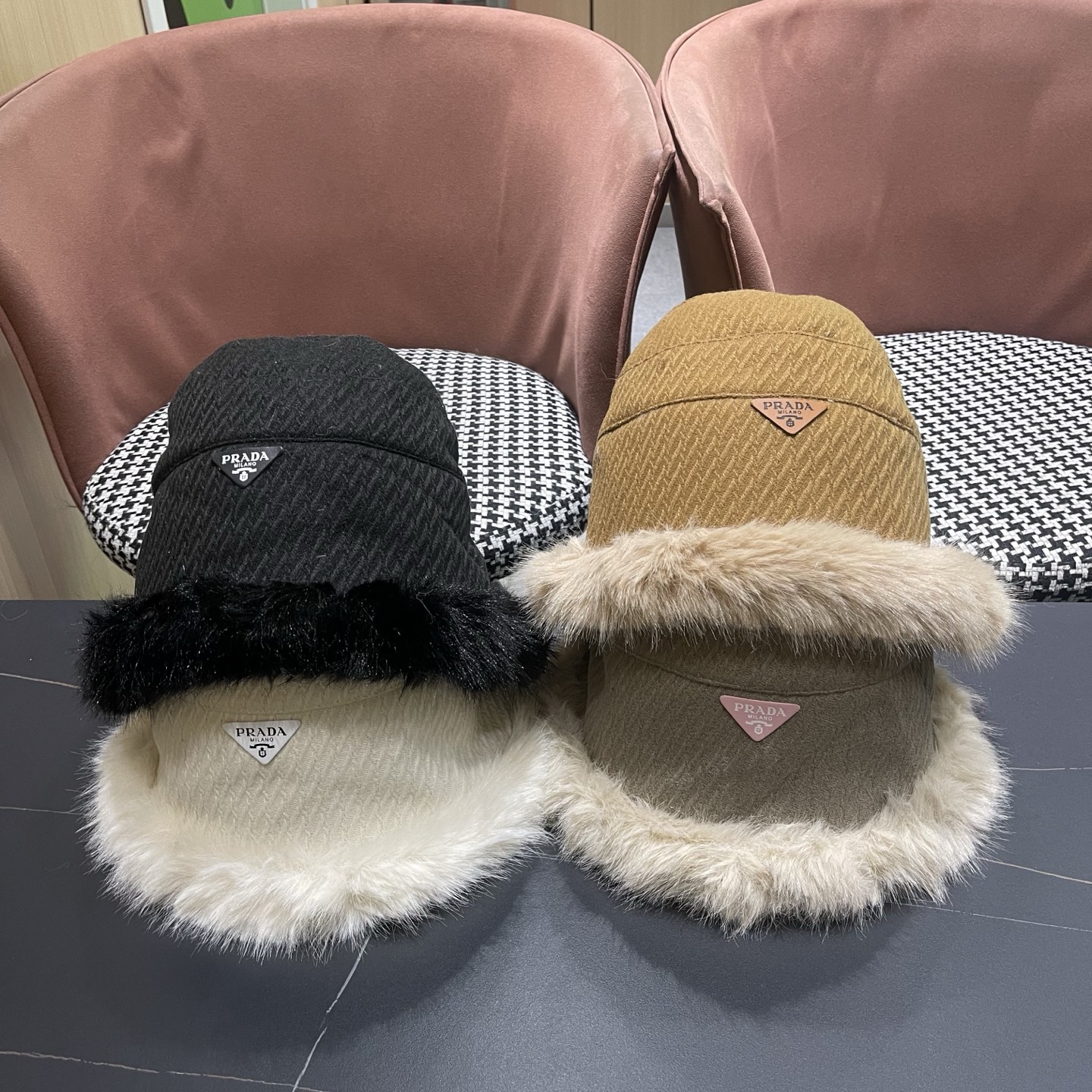 【PRADA公式旗艦店】プラダ バケットハット/帽子-BRAND OFF