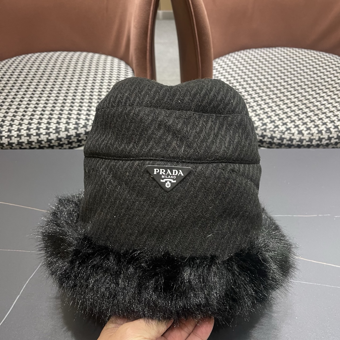 【PRADA公式旗艦店】プラダ バケットハット/帽子-BRAND OFF
