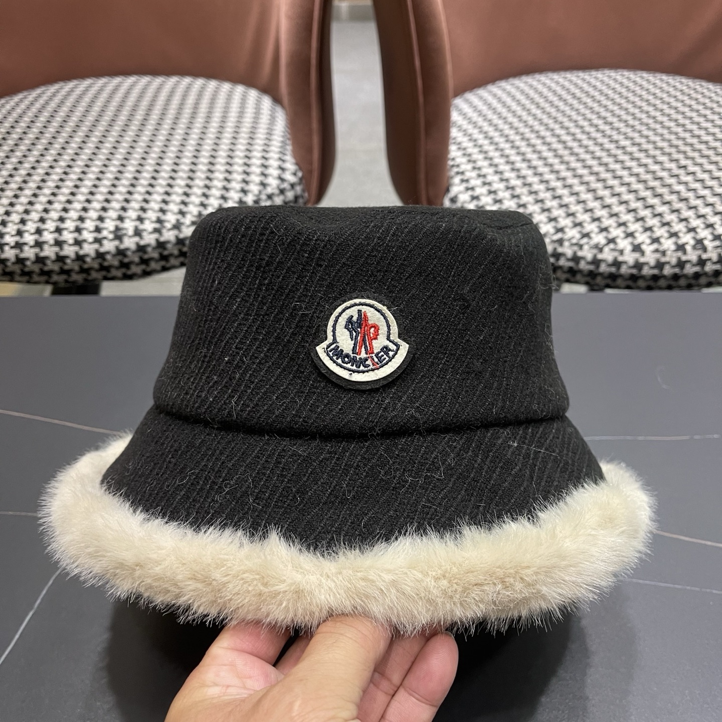 【MONCLER公式旗艦店】モンクレール バケットハット/帽子-BRAND OFF
