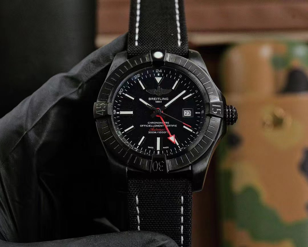 ブライトリング アベンジャーII GMT ブラックスチールM329B04MMA-BRAND OFF