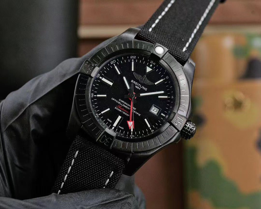 ブライトリング アベンジャーII GMT ブラックスチールM329B04MMA-BRAND OFF