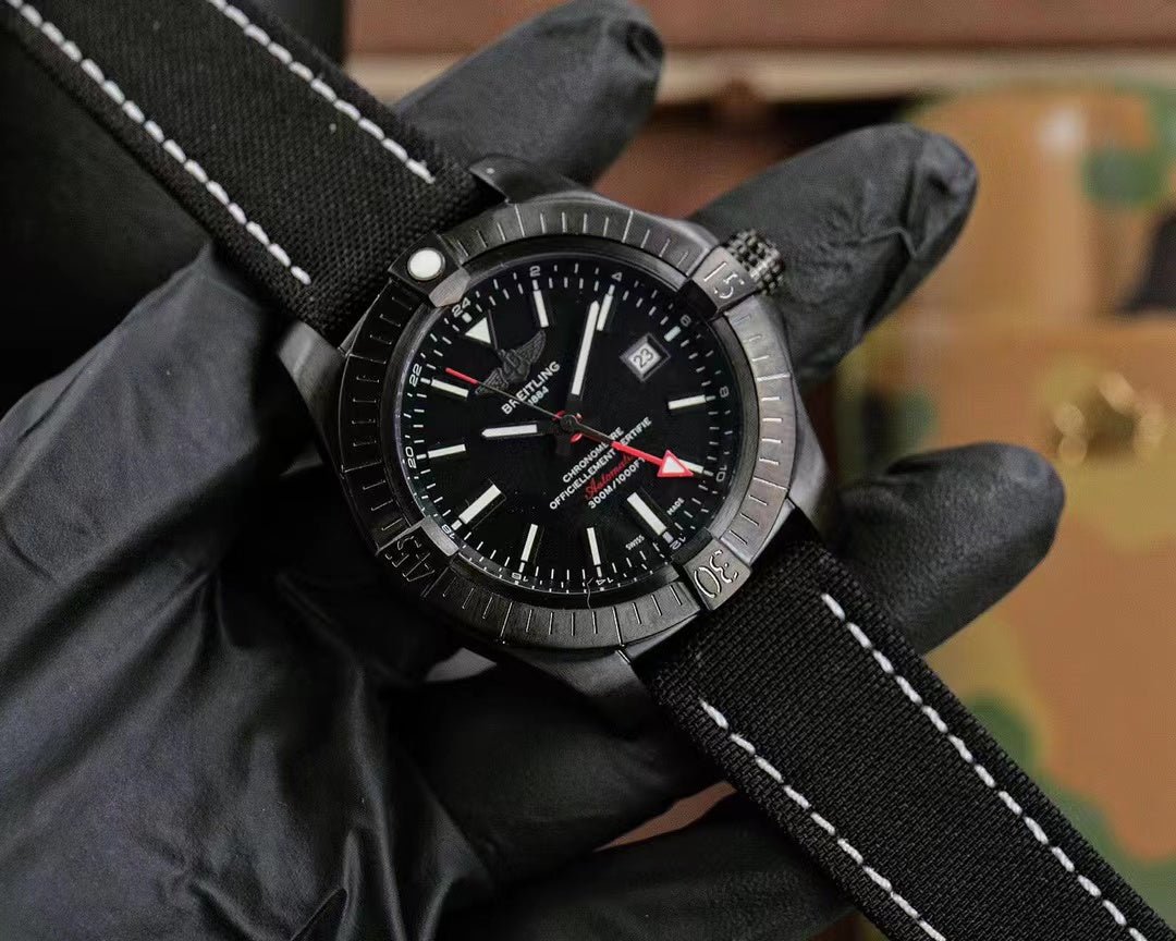 ブライトリング アベンジャーII GMT ブラックスチールM329B04MMA-BRAND OFF