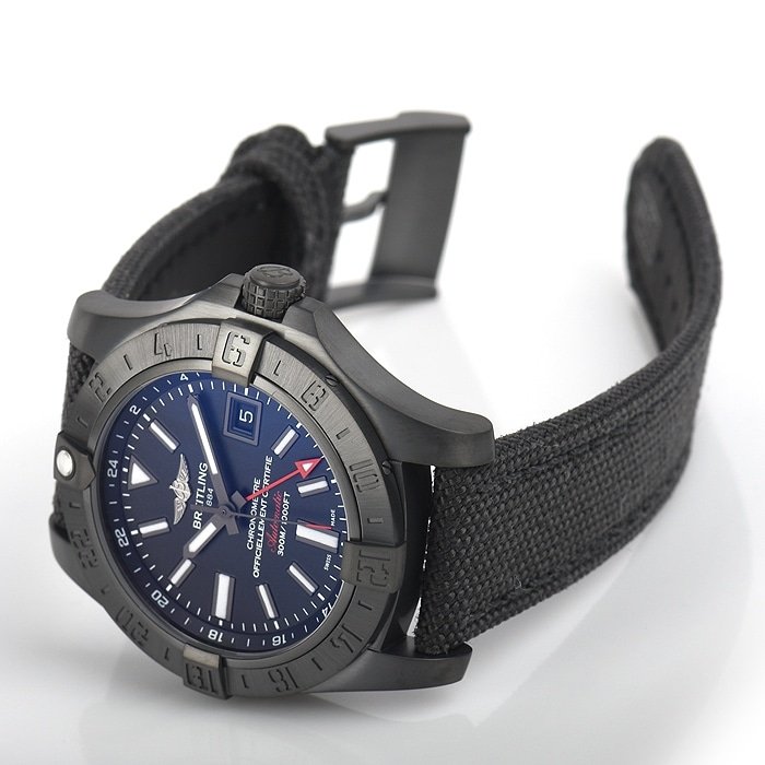 ブライトリング アベンジャーII GMT ブラックスチールM329B04MMA-BRAND OFF