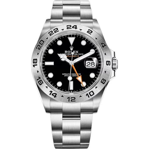 ロレックス エクスプローラーII ブラックROLEX EXPLORER II 216570-BRAND OFF