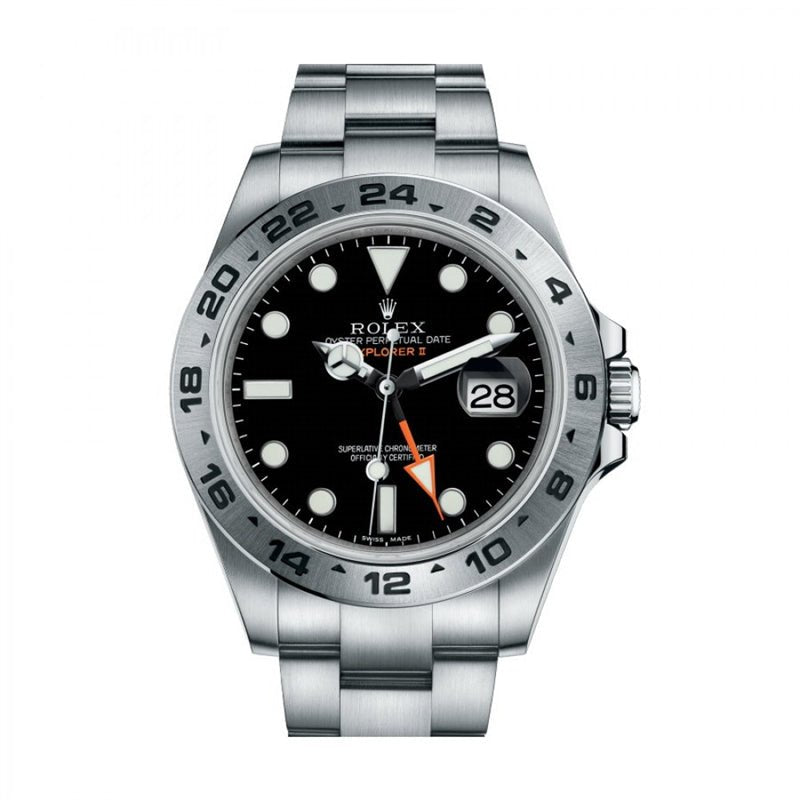 ロレックス エクスプローラーII ブラックROLEX EXPLORER II 216570-BRAND OFF