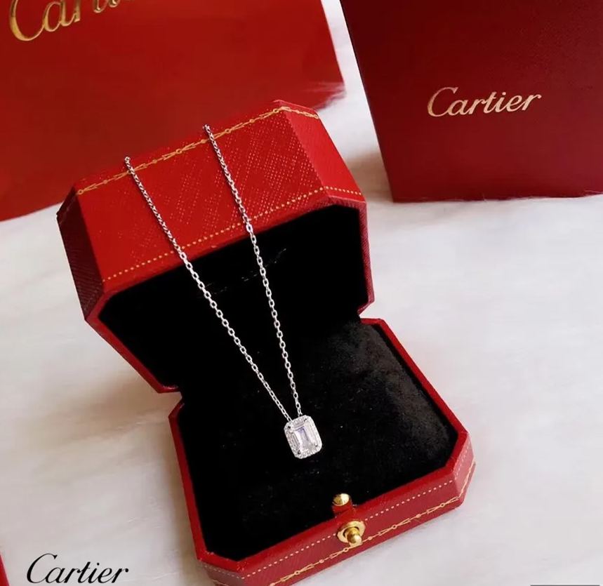 【CARTIER】ネックレス、新しいネックレス万能シンプルファッションオーナメント 2472-BRAND OFF