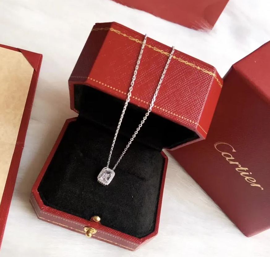 【CARTIER】ネックレス、新しいネックレス万能シンプルファッションオーナメント 2472-BRAND OFF
