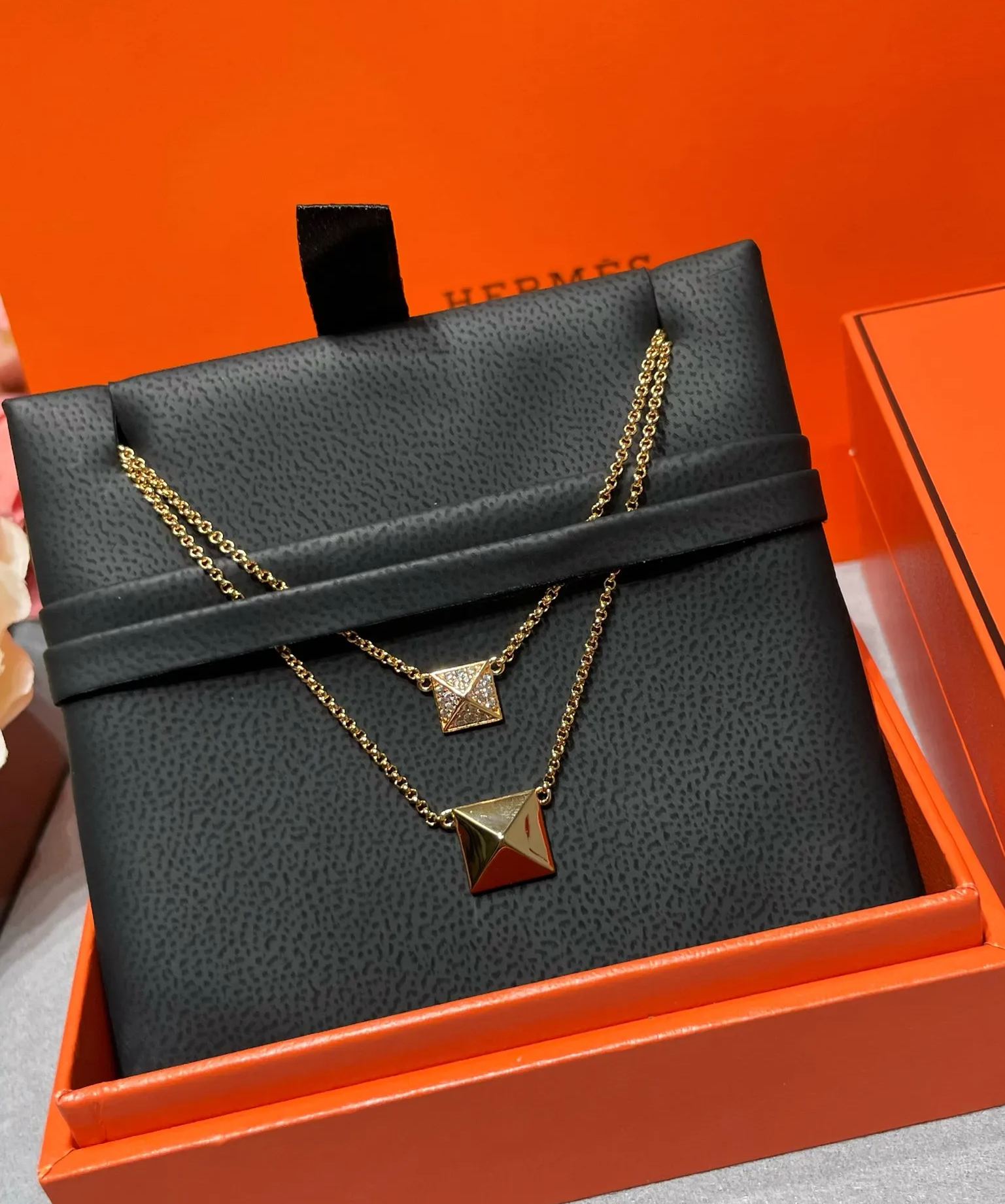 【HERMES】ネックレス、新しいネックレス万能シンプルファッションオーナメント 240730-BRAND OFF