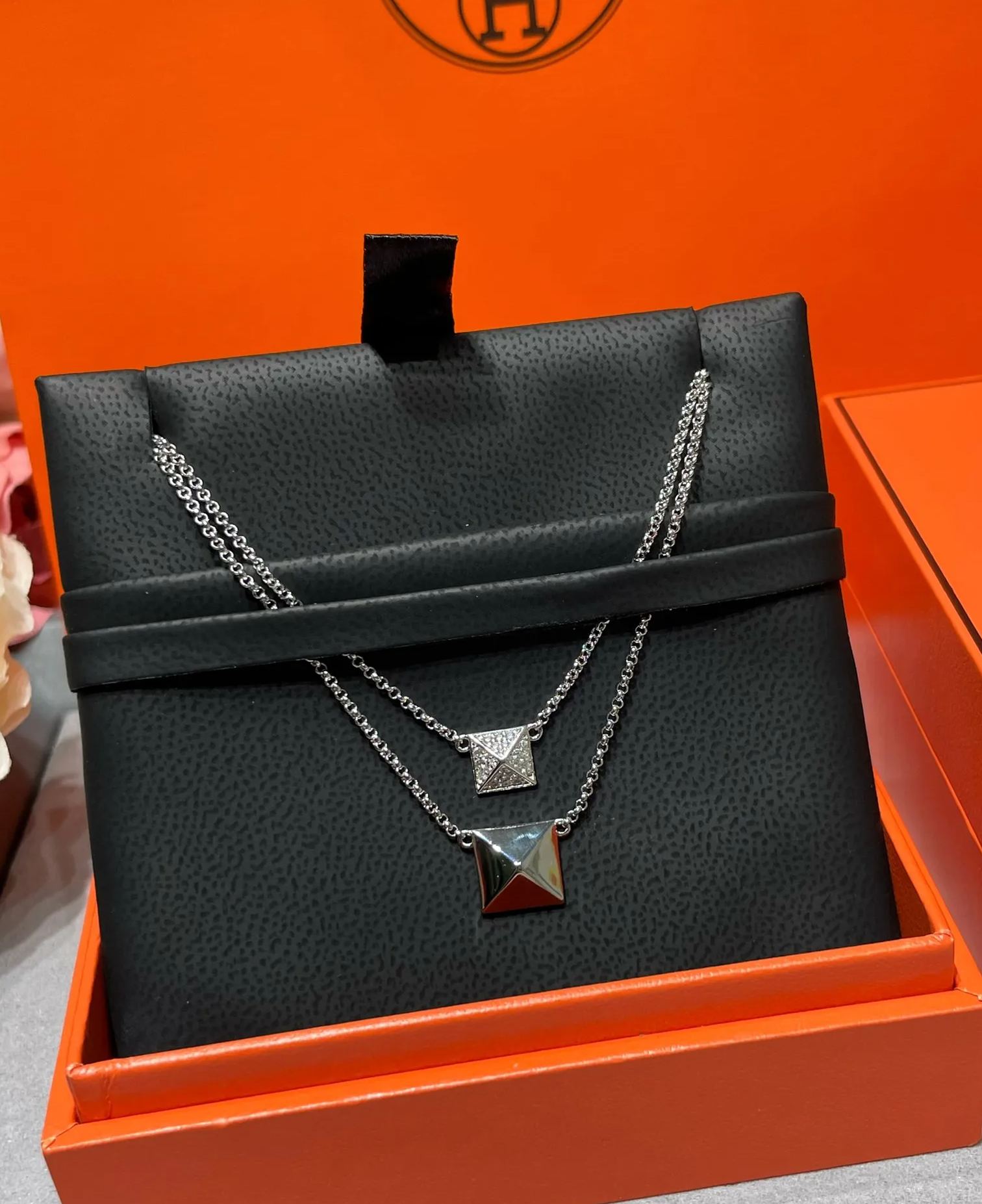 【HERMES】ネックレス、新しいネックレス万能シンプルファッションオーナメント 240730-BRAND OFF
