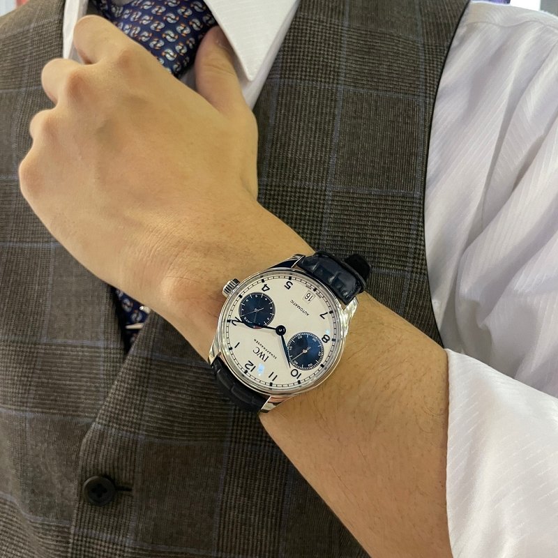 IWC ポルトギーゼ 7デイズパワーリザーブ IW500715-BRAND OFF