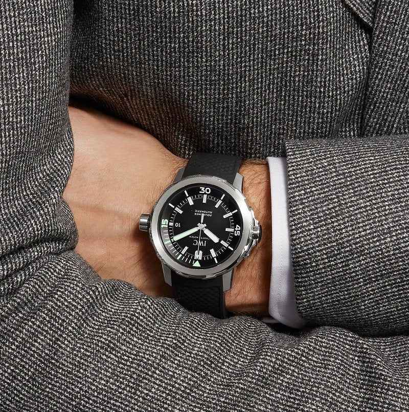 IWC アクアタイマー・オートマティック ブラック IW328802-BRAND OFF